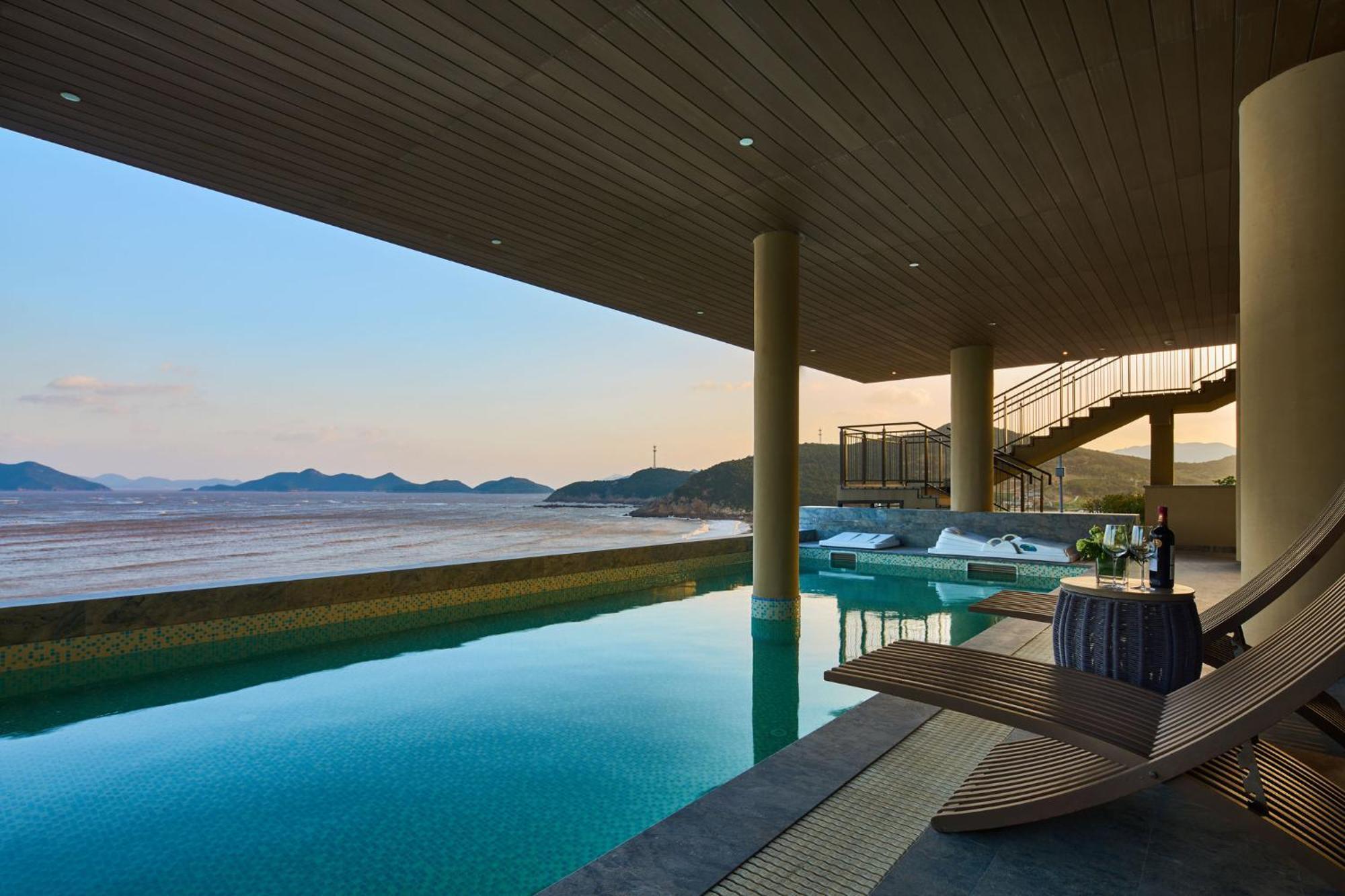 Crowne Plaza Ningbo Xiangshan Sea View By Ihg Buitenkant foto