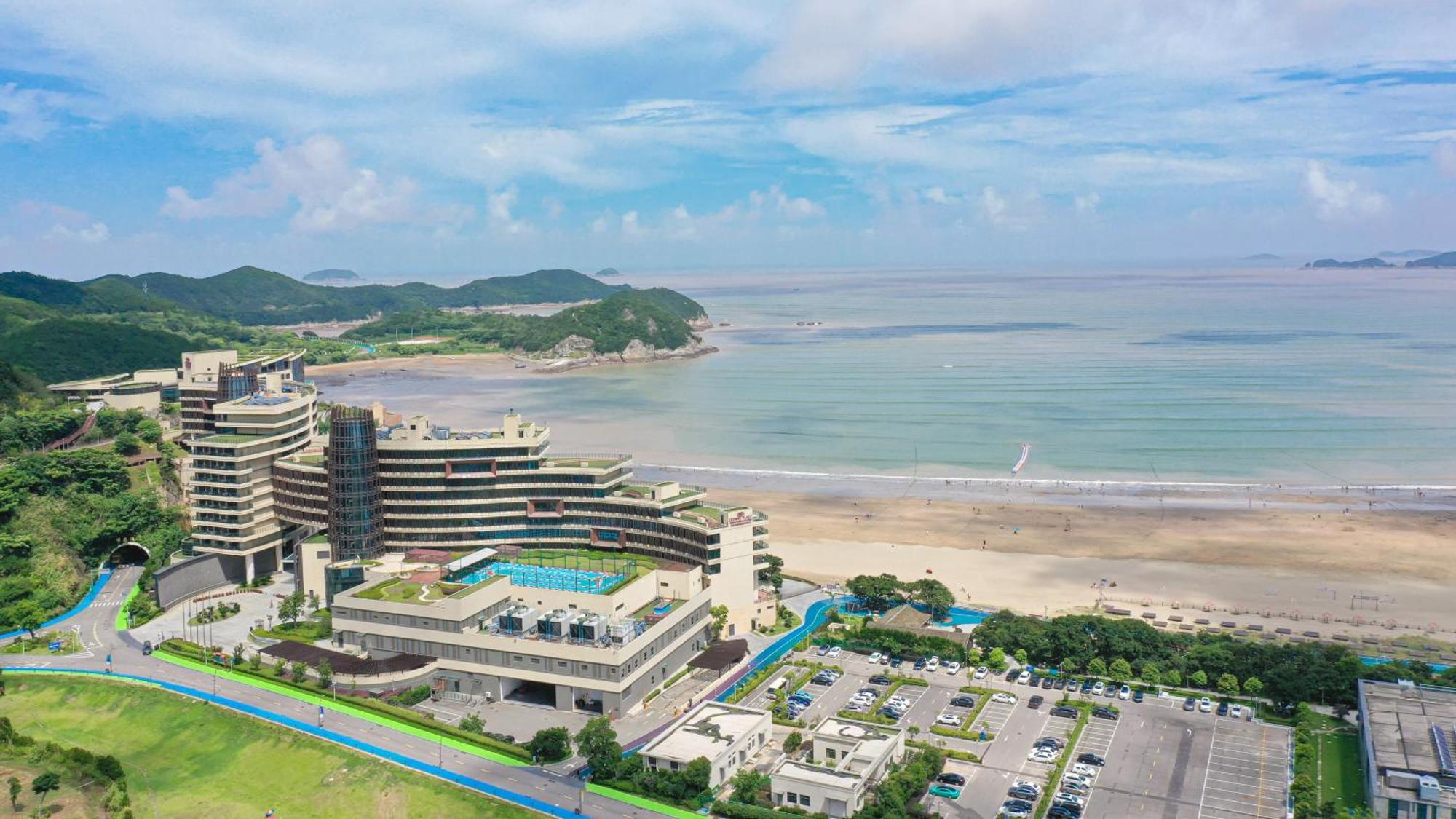 Crowne Plaza Ningbo Xiangshan Sea View By Ihg Buitenkant foto